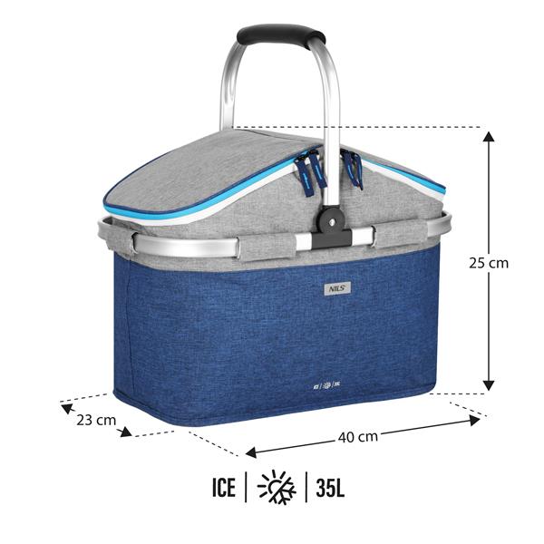 Chladící taška / košík NILS NC2901 35 litrů 2