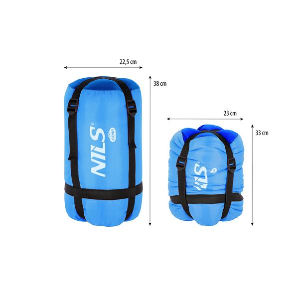 Spací pytel NILS Camp NC2007 Junior modrý 4