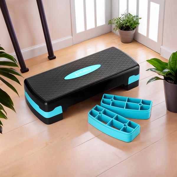 Step na aerobic HMS AS002 černo-modrý 5