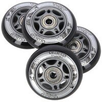 Sestava černých PU koleček 72x24 + ložiska ABEC9 NILS EXTREME Sestava černých PU koleček 72x24 + ložiska ABEC9 NILS EXTREME