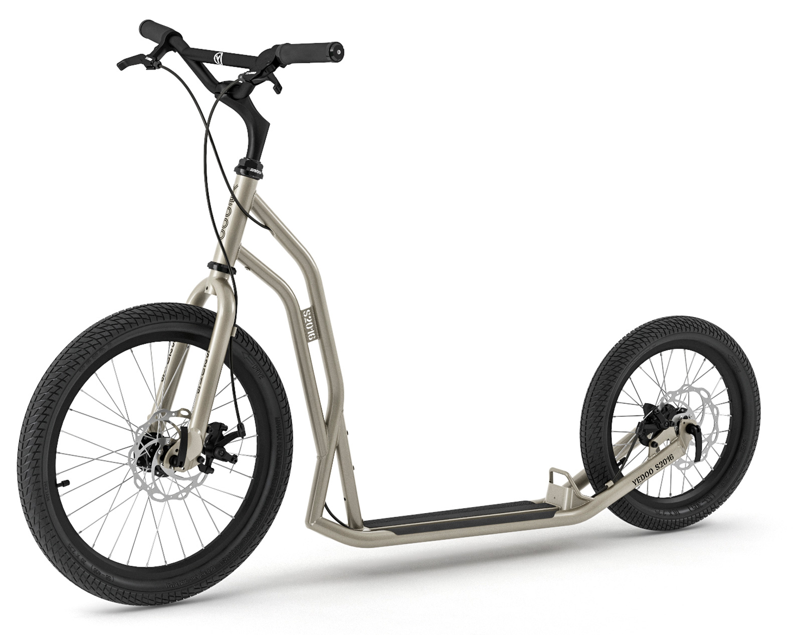 Yedoo Steel S2016 Disc stříbrná