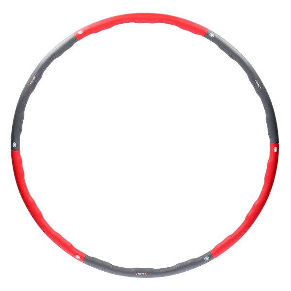 Hula hoop obruč HMS HHP002 červená, 100 cm