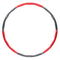 Hula hoop obruč HMS HHP002 červená, 100 cm