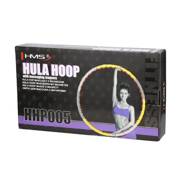 Masážní hula hoop obruč HMS HHP005 85 cm 9