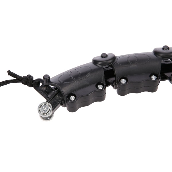 Sada masážní hula hoop HMS HHW02 se závažím a zeštíhlujícího pásu BR163 černá 5