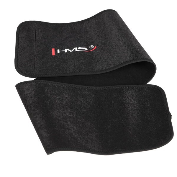 Sada masážní hula hoop HMS HHM15 modrá se závažím, magnety a počítadlem a zeštíhlujícího pásu BR163 PLUS SIZE 4