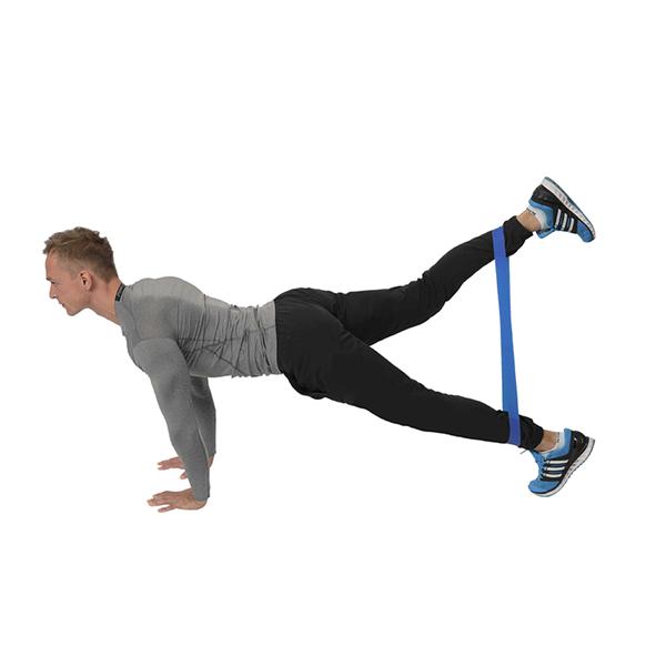 Fitness guma HMS GU04 modrá 3