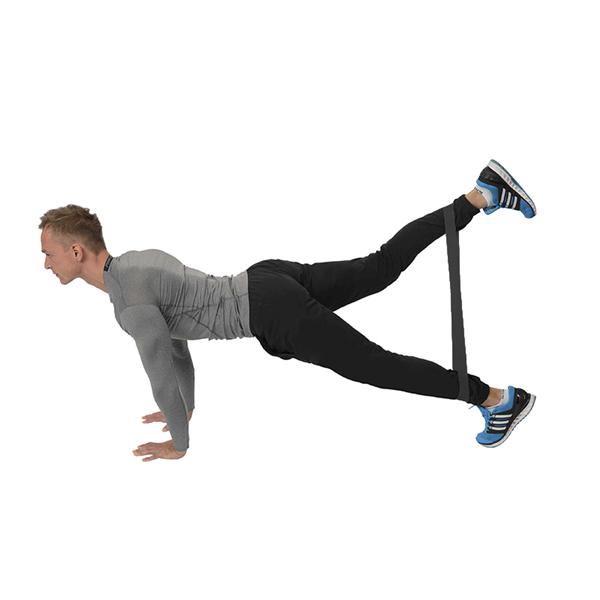 Fitness guma HMS GU04 černá 3