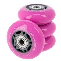 PU kolečka s ložisky NILS EXTREME 64x24mm ABEC 7 růžové PU kolečka s ložisky NILS EXTREME 64x24mm ABEC 7 růžové