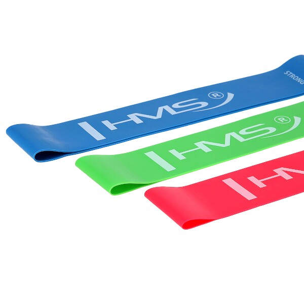 Sada fitness gum HMS GU04 Slim Set 3