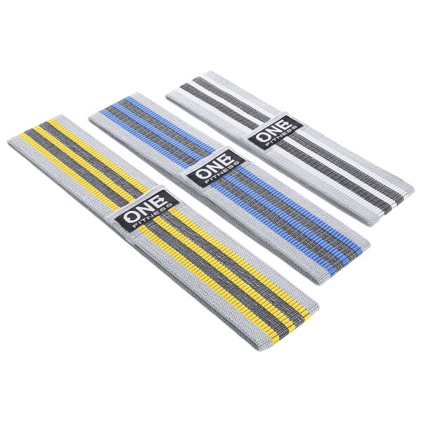 Sada odporových gum Hip band ONE Fitness HB001 3v1 2