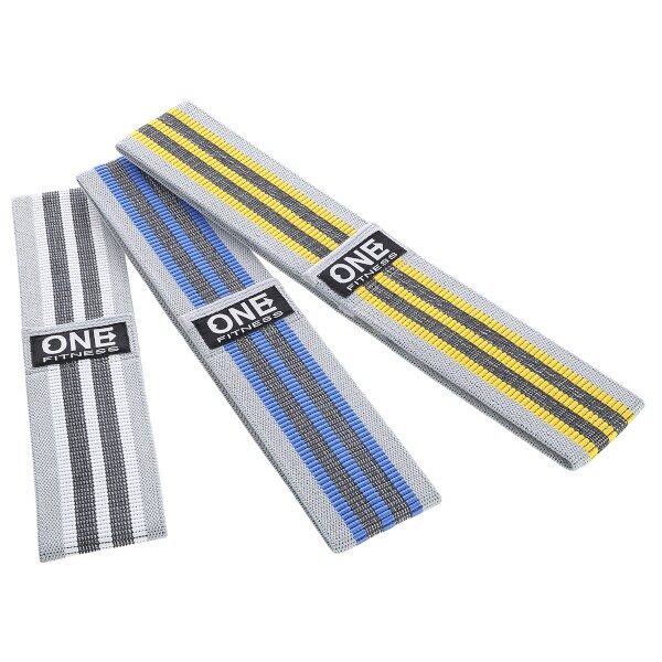 Sada odporových gum Hip band ONE Fitness HB001 3v1 3