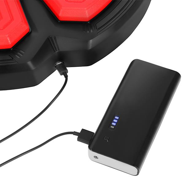 Elektronický boxerský terč HMS TB06 s LED, Bluetooth a rukavicemi (Music Boxing Machine) 6