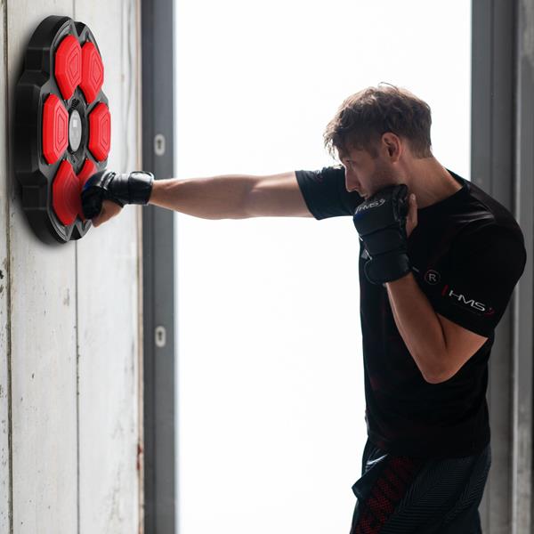 Elektronický boxerský terč HMS TB06 s LED, Bluetooth a rukavicemi (Music Boxing Machine) 7