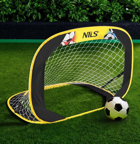 Samorozkládací fotbalová branka NILS BR2415 2
