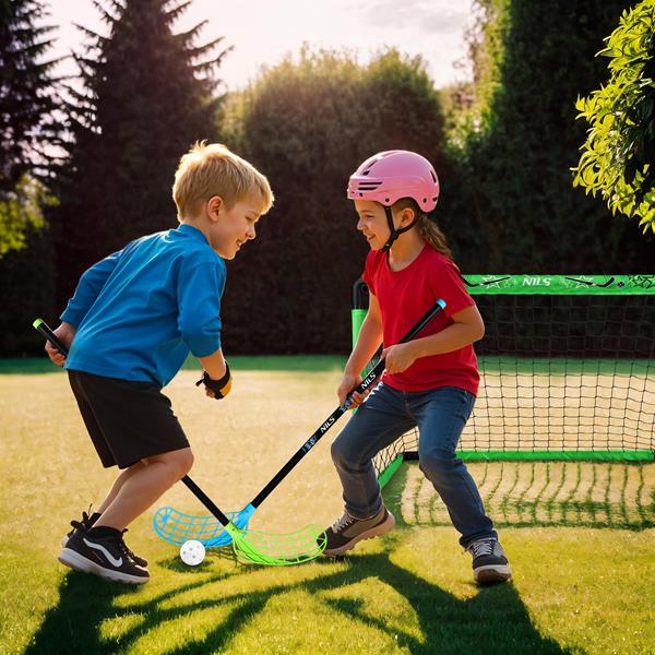 Sada 2 branek, 2 florbalek a 1 míčku NILS BRH2522 3