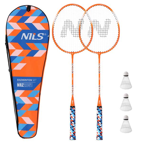 Sada 2 badmintonových raket NILS NRZ2051 5