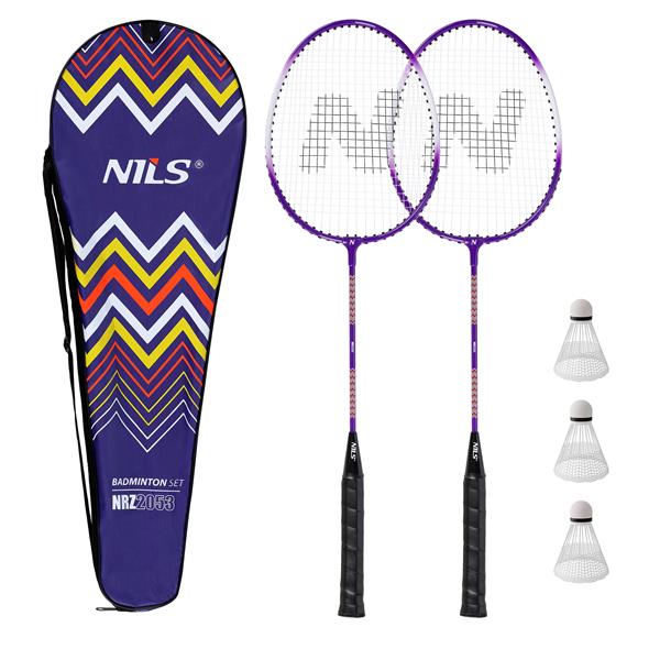 Sada 2 badmintonových raket NILS NRZ2053 5