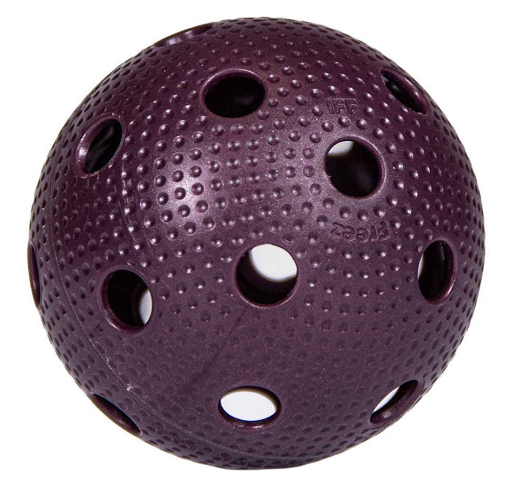 Freez Ball Official florbalový míč - fialový