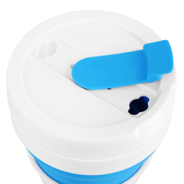 Skládací silikonový hrnek NILS Camp NC4103 475ml modrý 6