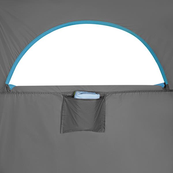 Skládací převlékací / sprchovací kabina NILS Camp NC3025 šedá 10