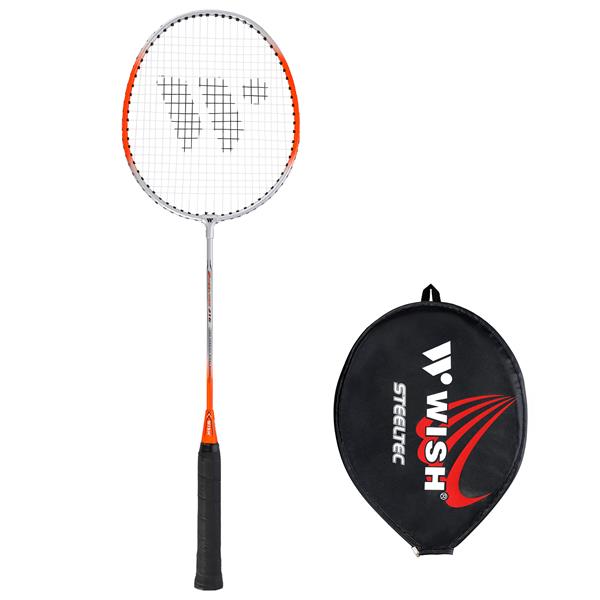 Badmintonová raketa Wish Steeltec 216 oranžová 4