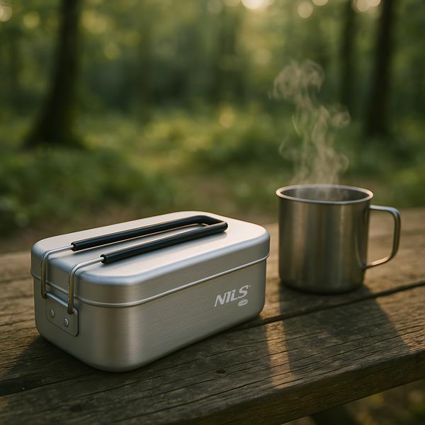 Hliníkový ešus NILS Camp NC4201 800 ml 2