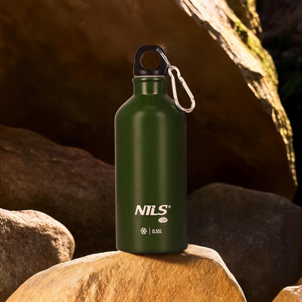 Nerezová turistická láhev NILS Camp NC3801 zelená 500 ml 3