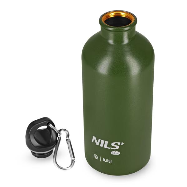 Nerezová turistická láhev NILS Camp NC3801 zelená 500 ml 4