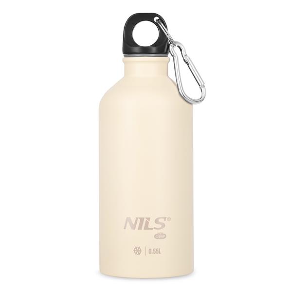 Nerezová turistická láhev NILS Camp NC3801 béžová 500 ml