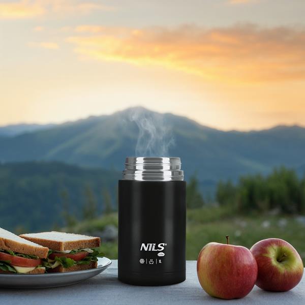 Termoska na jídlo NILS Camp NC3802 černá 1000 ml 4