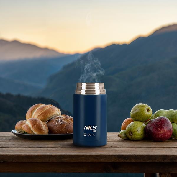 Termoska na jídlo NILS Camp NC3802 modrá 1000 ml 4