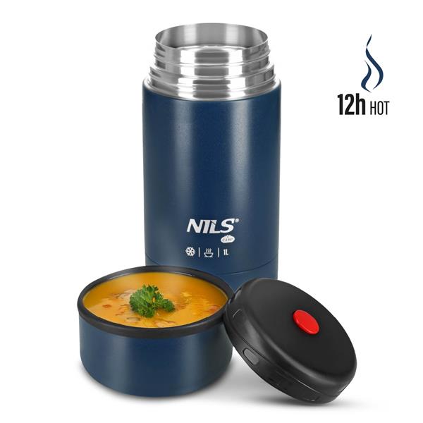Termoska na jídlo NILS Camp NC3802 modrá 1000 ml 7