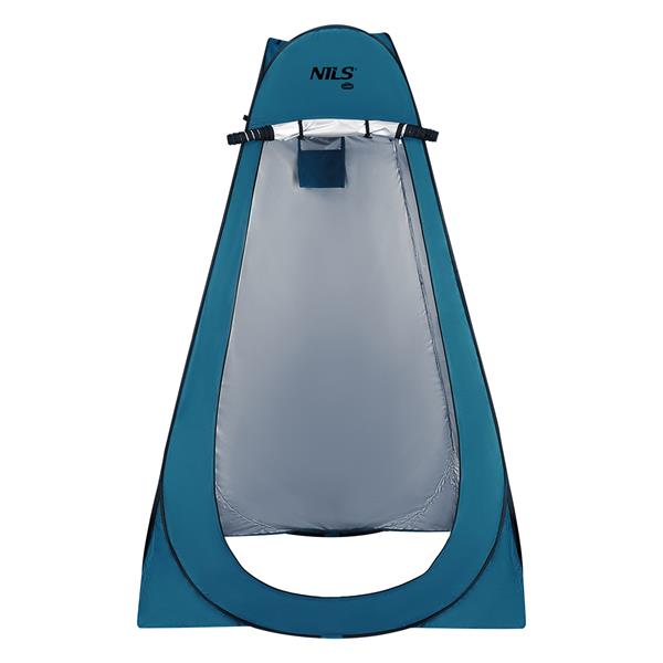 Skládací převlékací/sprchovací kabina NILS Camp NC1706 tyrkysová 10