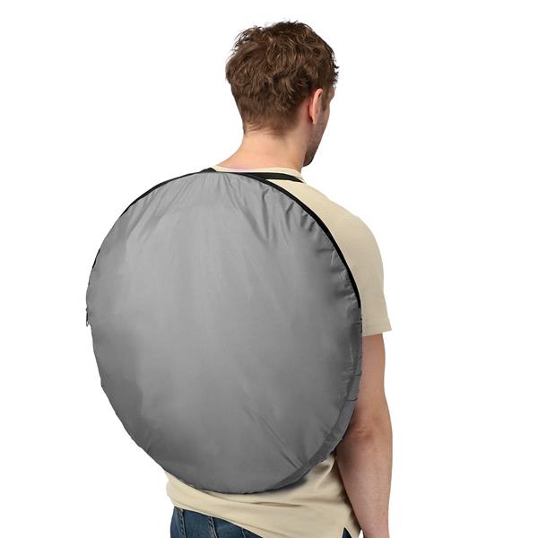 Skládací převlékací/sprchovací kabina NILS Camp NC1706 šedá 8