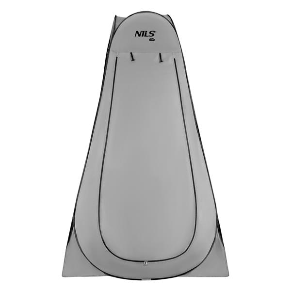 Skládací převlékací/sprchovací kabina NILS Camp NC1706 šedá 9