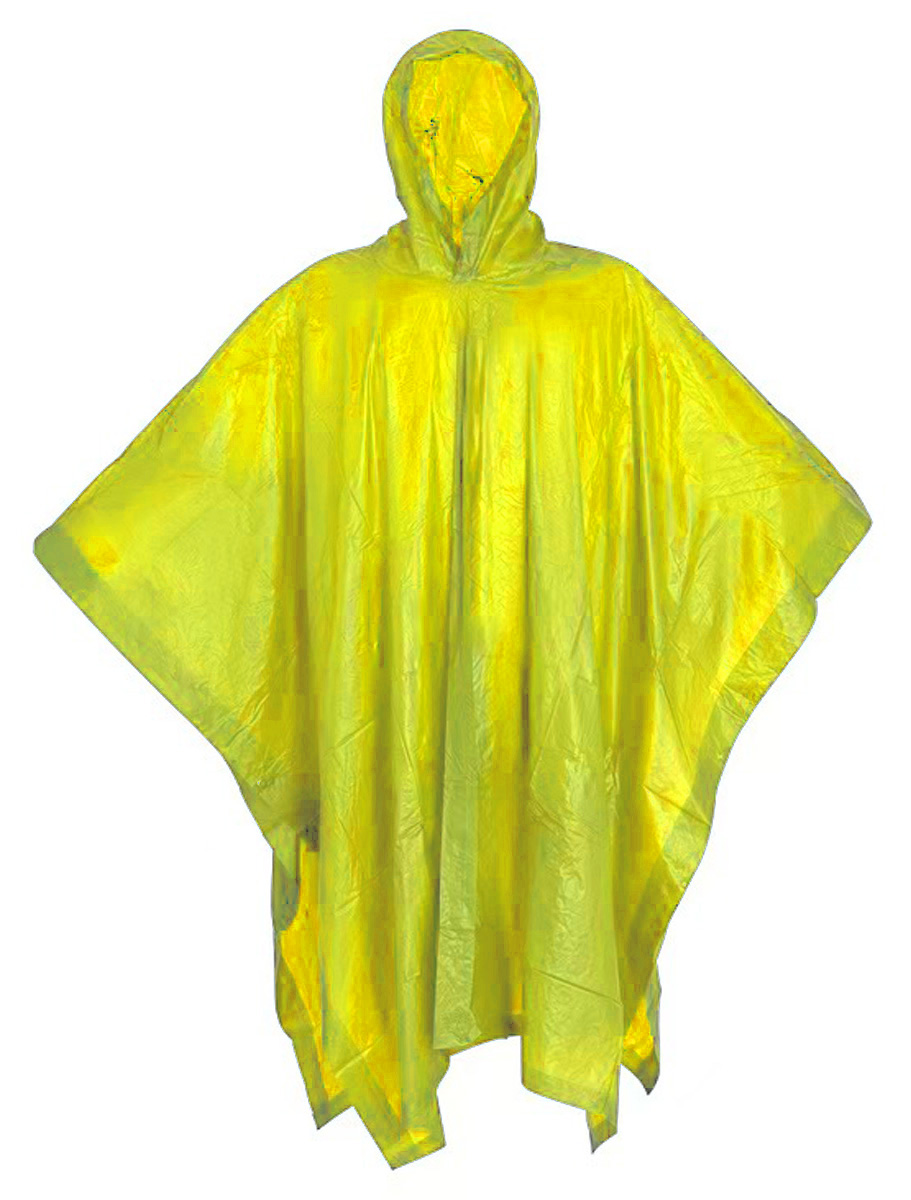 Pončo PVC žluté