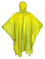 Pončo PVC žluté