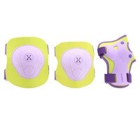 Souprava chráníčů NILS Extreme H704 žluto-fialová