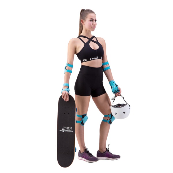 Souprava chráníčů NILS Extreme H704 modrá 9