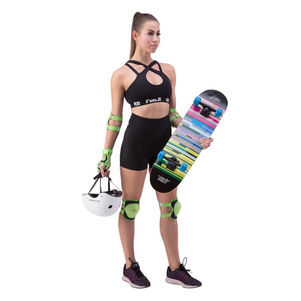 Souprava chráníčů NILS Extreme H704 zelená 9