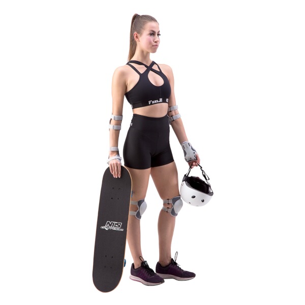 Souprava chráníčů NILS Extreme H704 šedá 9