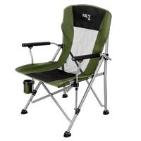 Skládací křeslo NILS Camp NC3701 zelené
