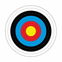 Terč Yate 60 cm - 10 ks