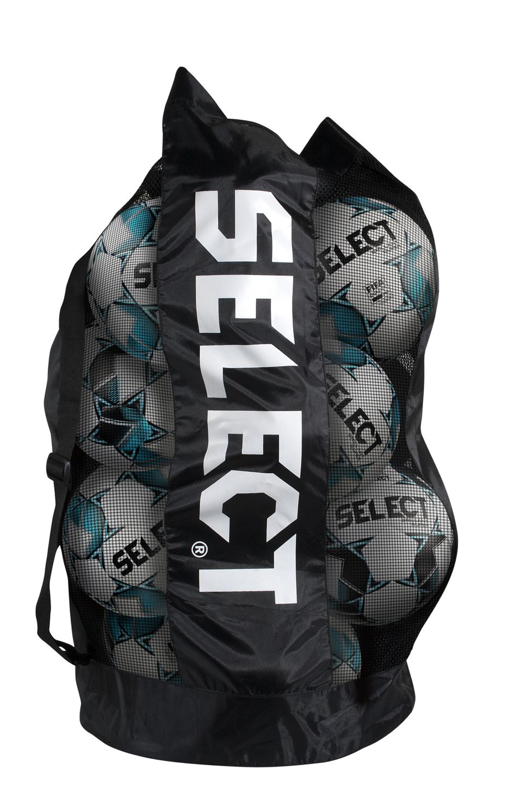 Pytel na fotbalové míče Select Football bag Select 10-12 balls - černý