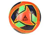Fotbalový míč Select FB Classic oranžovo zelená Velikost míče: 4