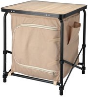 Kempingový stůl s úložnými prostory